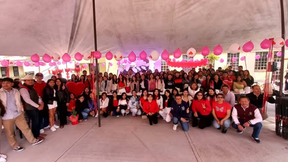 Festejo del día del Amor y de la Amistad