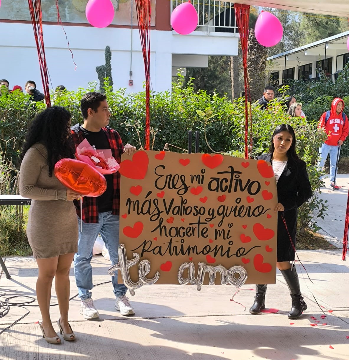 Festejo del día del Amor y de la Amistad
